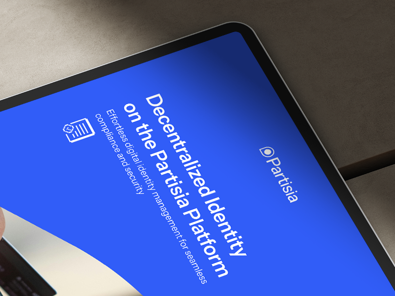 Decentralized Identities on Partisia Platform
